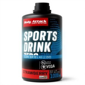 Body Attack Zero Sports Drink Konzentrat zuckerarm vegan
