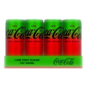 Coca Cola Zero Sugar Lime Dose 12x250ml Erfrischung