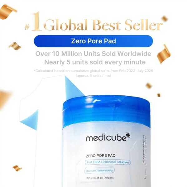 Medicube Zero Pore Pads 2.0 Peeling Porenpflege AHA BHA
