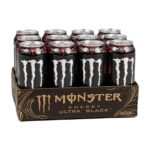 Monster Energy Ultra Black Zero Zucker Energy Drink 12er-0