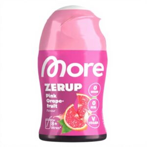 MORE Zerup Sirup zuckerfrei Pink Grapefruit 65 ml