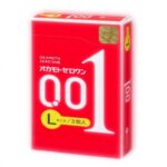 Okamoto Kondome Zero One L 0,01mm 3 Stück Safer Sex