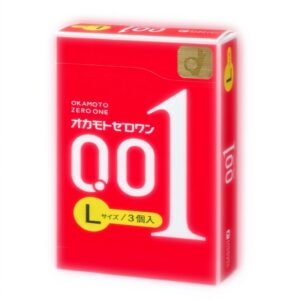 Okamoto Kondome Zero One L 0,01mm 3 Stück Safer Sex