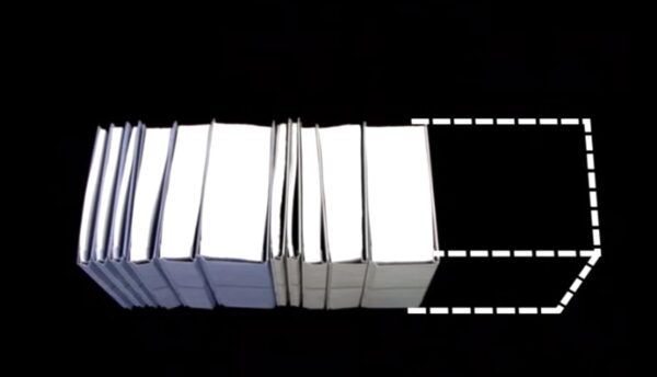 PLUS Japan Zero Max Platzsparordner Blau 10er Pack A4-2