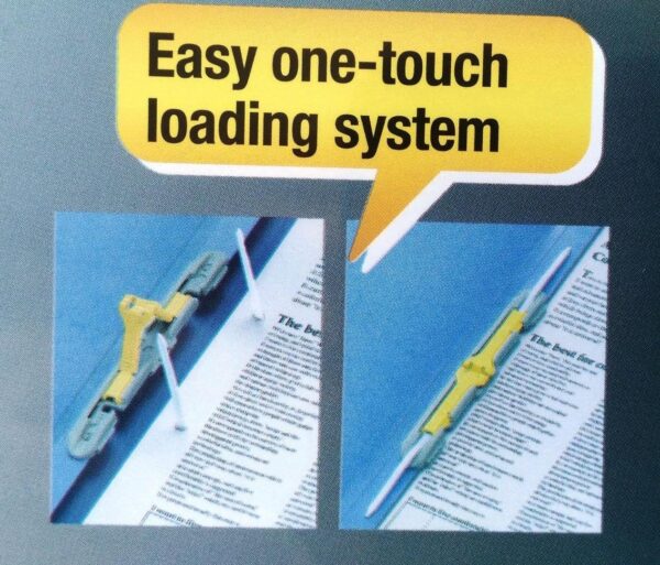 PLUS Japan Zero Max Platzsparordner Blau 10er Pack A4-3