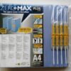 PLUS Japan Zero Max Platzsparordner Blau 10er Pack A4-0