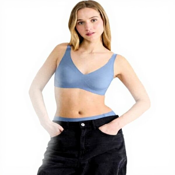 Sloggi Bralette Damen Zero Feel 20 Chambray Unterwäsche