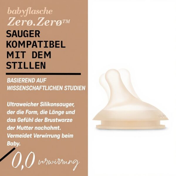 Suavinex Anti-Kolik Babyflasche Silikon langsam Durchfluss