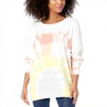 Wildfox Damen Sweatshirt Black Panther Roadtrip Oversized