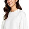 Wildfox Damen Sweatshirt Cody lockere Passform Eiskaffee