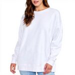 Wildfox Damen Kapuzenpullover Roadtrip Sweater weicher