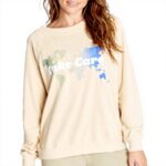 Wildfox Damen Sommers Pullover Sweatshirt Baumwolle French