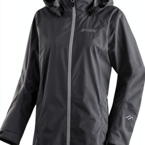 Maier Sports Regenjacke Damen Blau wasserdicht atmungsaktiv-0