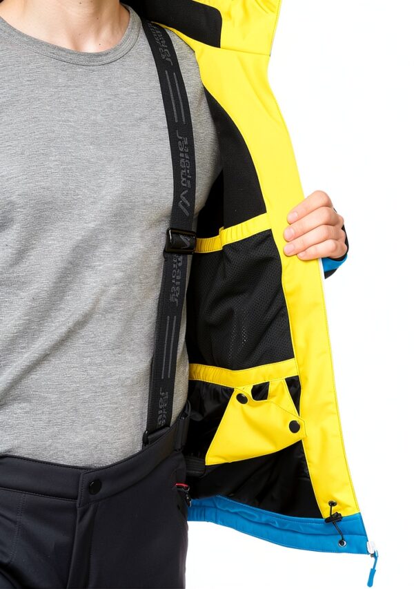 Maier Sports Skijacke Graphite Sirenred atmungsaktiv-3