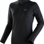 Maier Sports Fleecejacke Damen leicht atmungsaktiv Micromesh-0