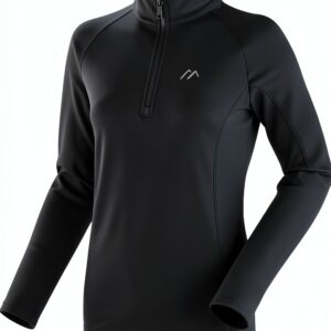 Maier Sports Fleecejacke Damen leicht atmungsaktiv Micromesh-0