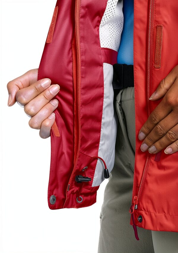 Maier Sports Outdoor Hardshelljacke Damen Polyester Regen-6