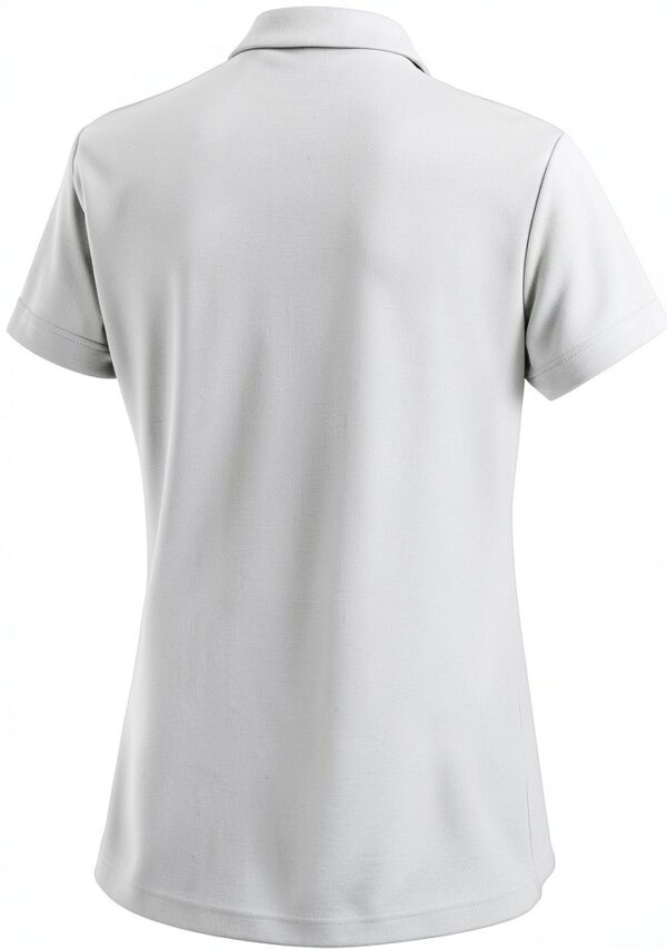 Maier Sports Poloshirt Damen Funktionsshirt Dryprotec Weiß-2