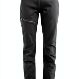 Maier Sports Outdoor Hose Damen Stretch Atmungsaktiv Schwarz-0