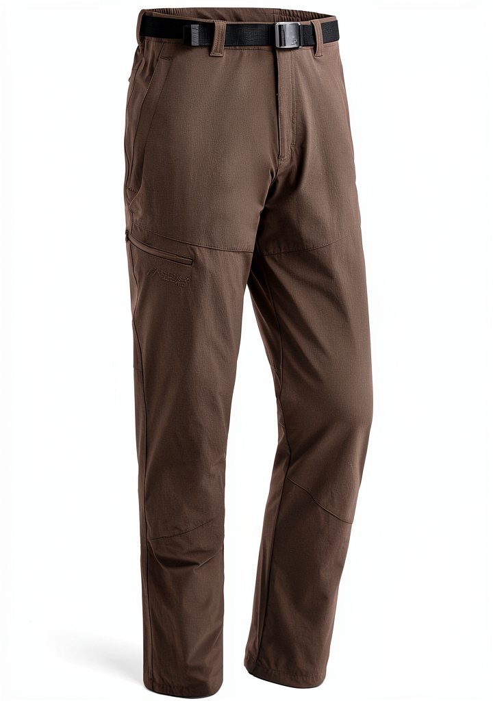 Maier Sports Nil Winter Black Hose in Aktion beim Wandern