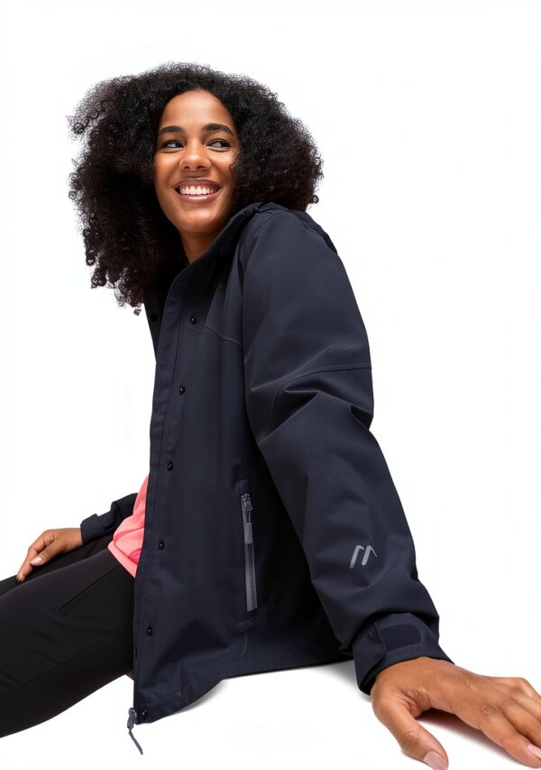 Maier Sports Regenjacke Damen wasserdicht atmungsaktiv-2