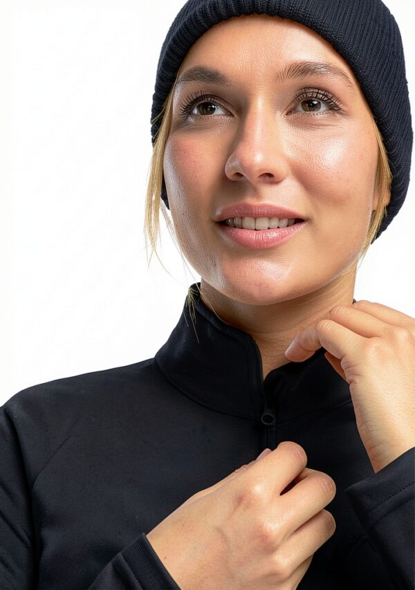 Maier Sports Fleecejacke Damen leicht atmungsaktiv Micromesh-1