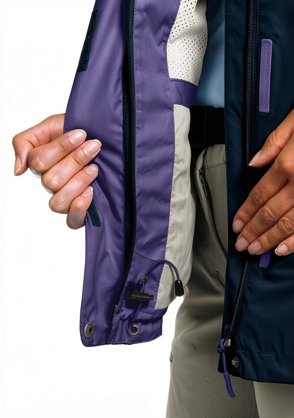 Maier Sports Damen Jacke wasserdicht atmungsaktiv Packaway-5