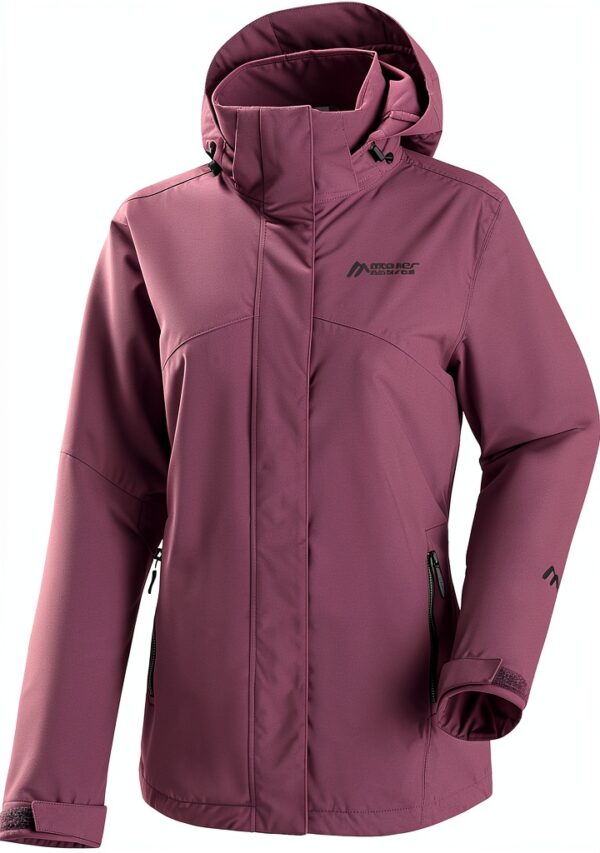 Maier Sports Damen Outdoorjacke wasserdicht atmungsaktiv-0