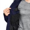 Maier Sports Regenjacke Damen Blau wasserdicht atmungsaktiv-4