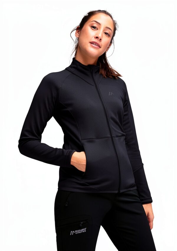 Maier Sports Fleecejacke Damen Dryprotec recyceltes Material-4
