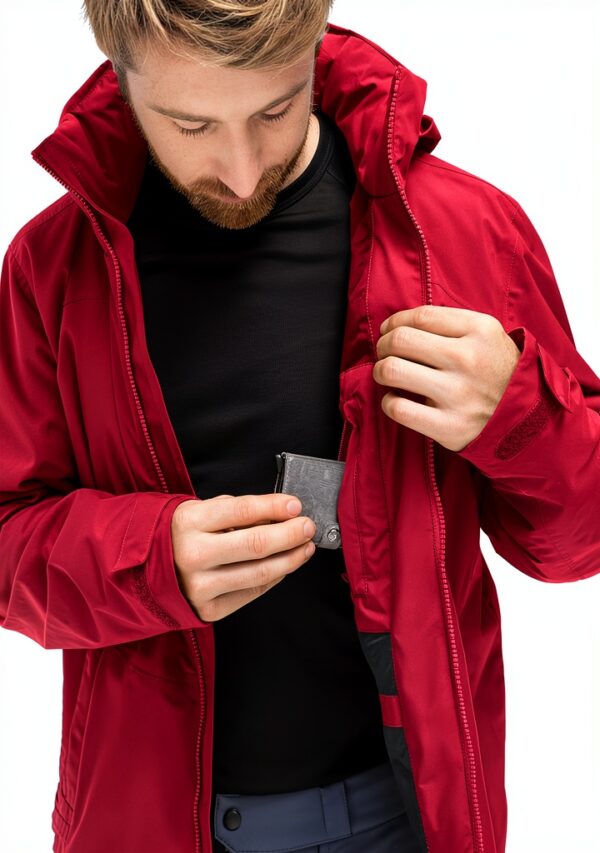 Maier Sports Regenjacke Herren wasserdicht atmungsaktiv-2