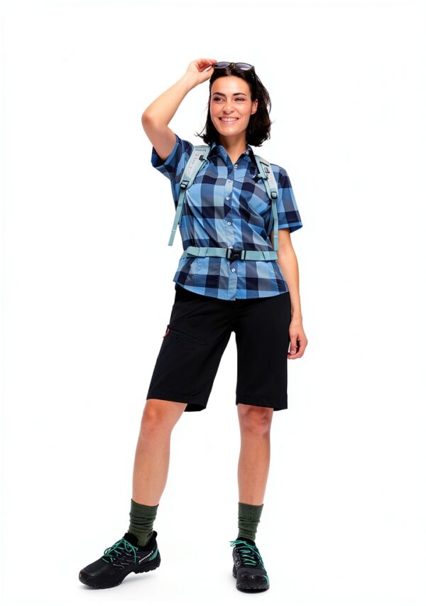 Maier Sports Wanderbermuda Damen recycelt schnelltrocknend-5
