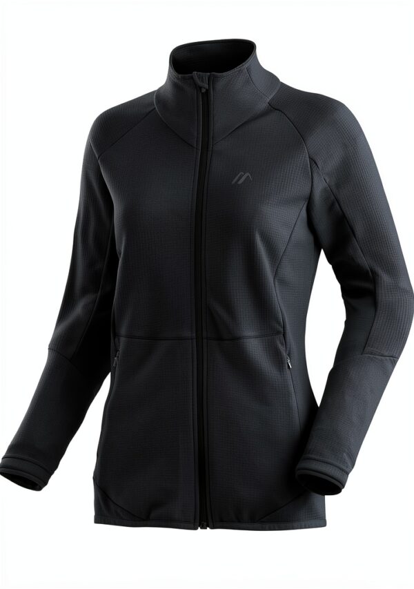 Maier Sports Fleecejacke Damen Dryprotec recyceltes Material-0