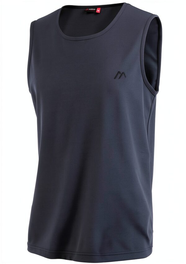 Maier Sports Herren Tops Activewear Funktionsshirt Graphite-0