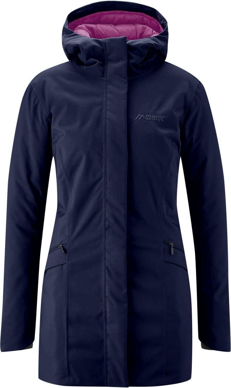 Pavo Monitor Arm installed on a wooden desk with cables organized