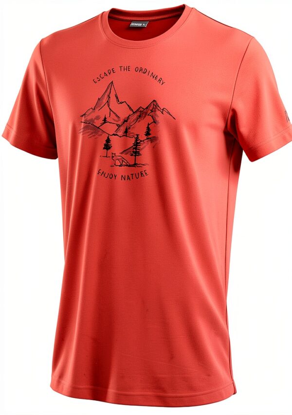 Maier Sports Herren T-Shirt Funktional Pique trocknend-0