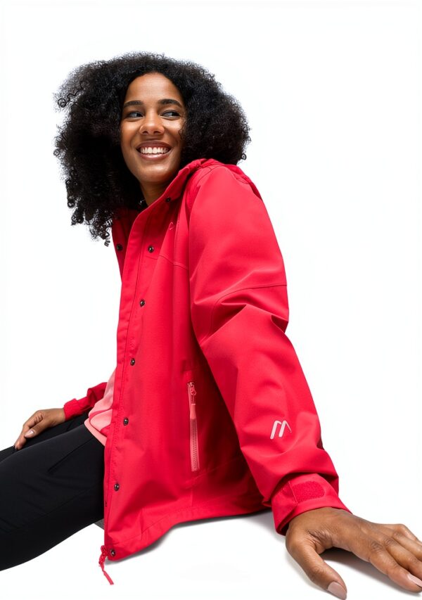 Maier Sports Regenjacke wasserdicht atmungsaktiv Damen-3