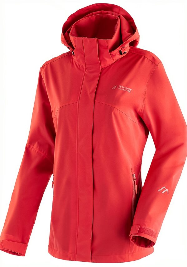 Maier Sports Regenjacke wasserdicht atmungsaktiv Damen-0