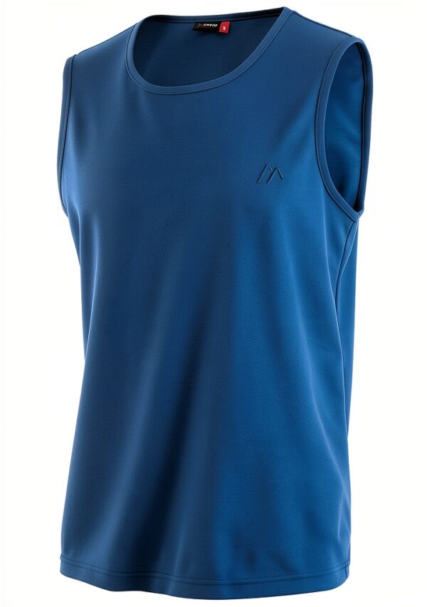 Maier Sports Herren Funktionsshirt Dryprotec Piqué Rundhals-0