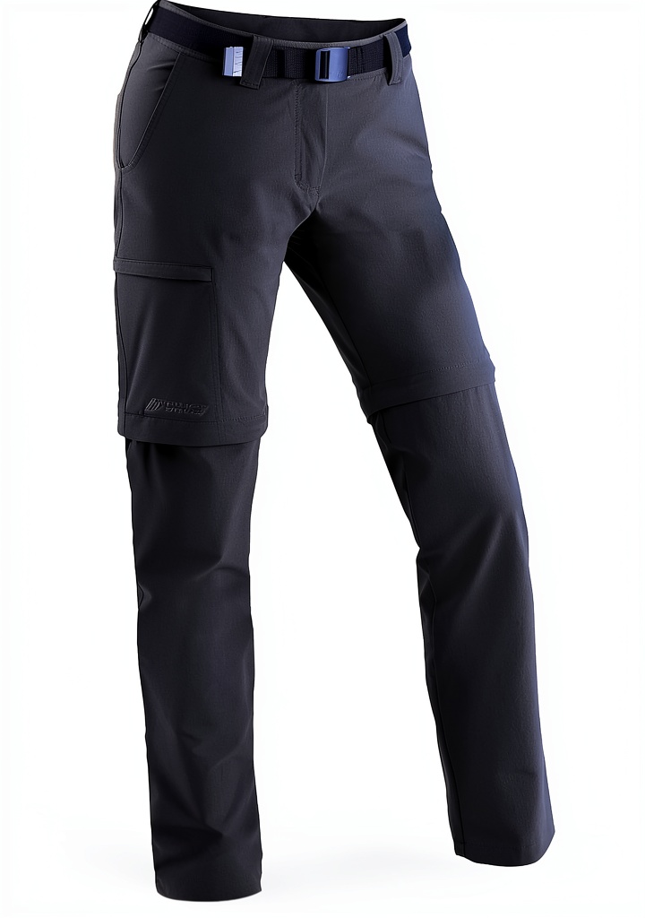 Maier Sports Inara Slim Zip Wanderhose in Night Sky Farbe