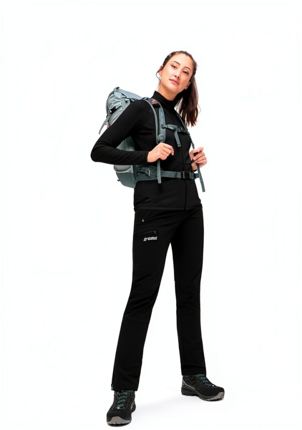Maier Sports Fleecejacke Damen Dryprotec recyceltes Material-2