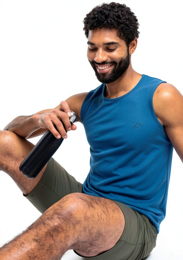 Maier Sports Herren Funktionsshirt Dryprotec Piqué Rundhals-2