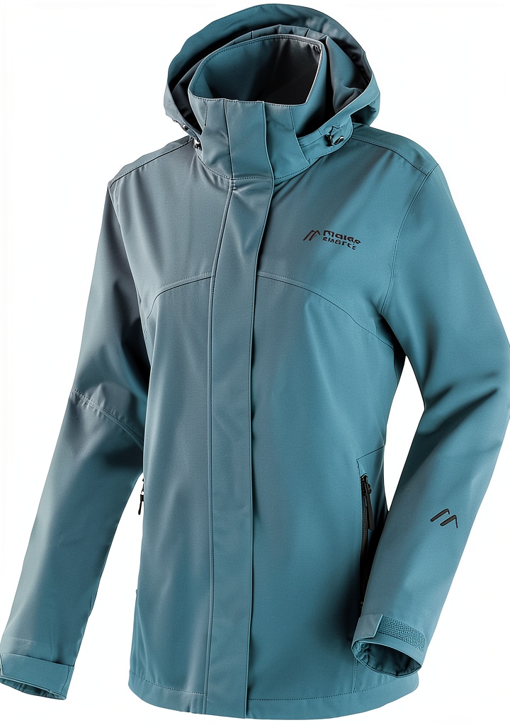 Maier Sports Regenjacke im Outdoor-Einsatz