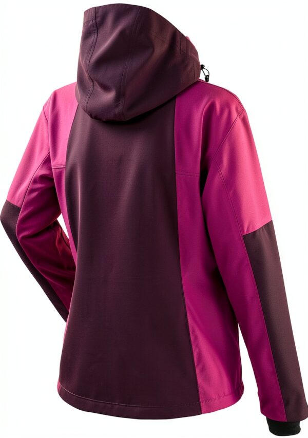 Maier Sports Skijacke Damen wasserdicht atmungsaktiv lila-2