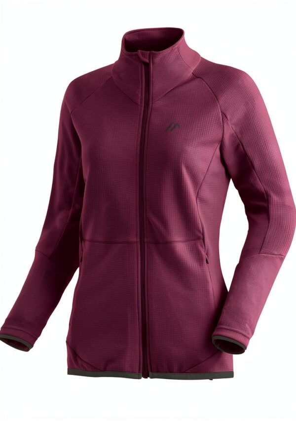 Maier Sports Fleecejacke Damen Dryprotec recyceltes Material-0