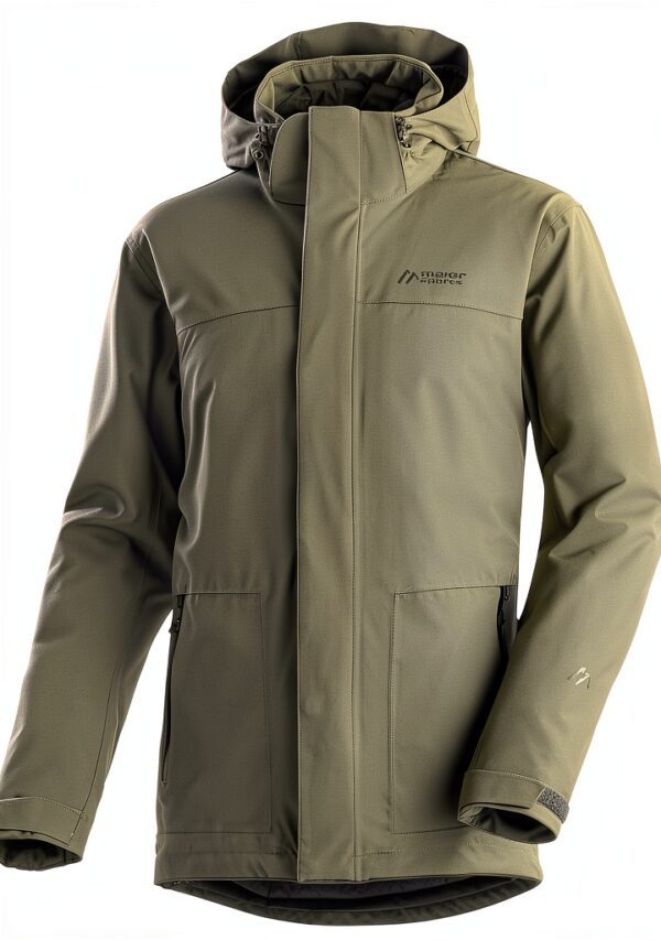 Maier Sports Herren Regenjacke wasserdicht atmungsaktiv 3in1-0