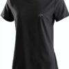 Maier Sports Funktionsshirt Damen Schwarz Dryprotec Rundhals-0