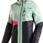 Maier Outdoor Hardshelljacke Damen Schwarz Pink Funktional-0