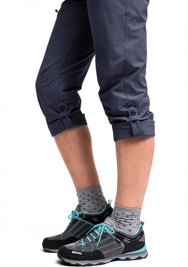Maier Sports Wanderhose Damen elastisch wasserabweisend Blau-4