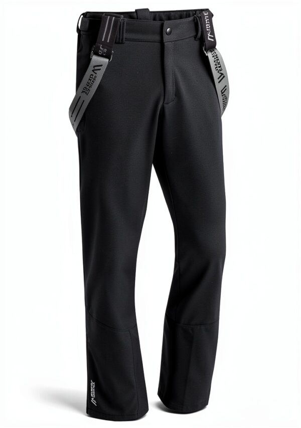Maier Sports Skihose Herren Schwarz wasserabweisend-0